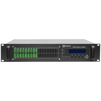 Оптический усилитель VERMAX для сетей КТВ, 2 входа, 16*16dBm выходов